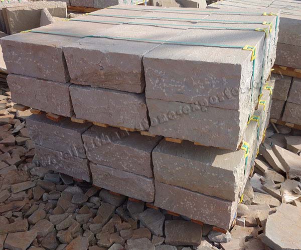India Sandstone Block Steps