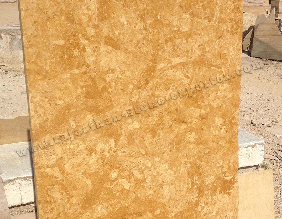 Indian Flower Gold Marble Slabs Exporters