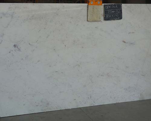 Buy Opal White Marble Slabs from India