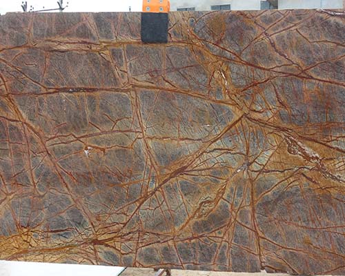 Buy Rainforest Brown Marble Slabs from India