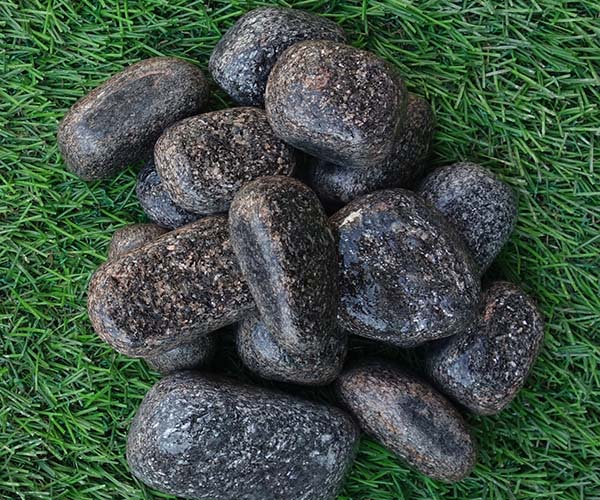 Brown Stone Pebbles Manufacturer India