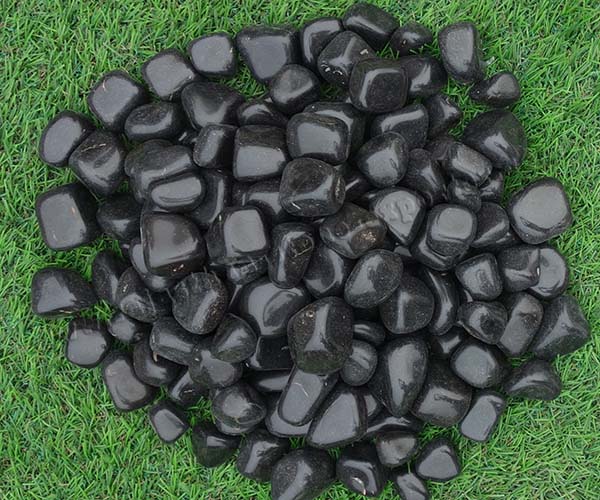 Black Granite Pebbles Exporter