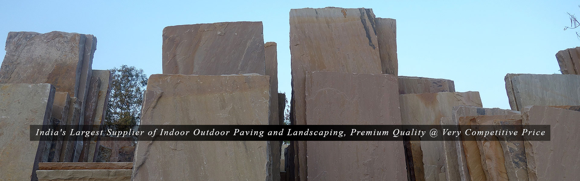 Sandstone Paving Exporter from India