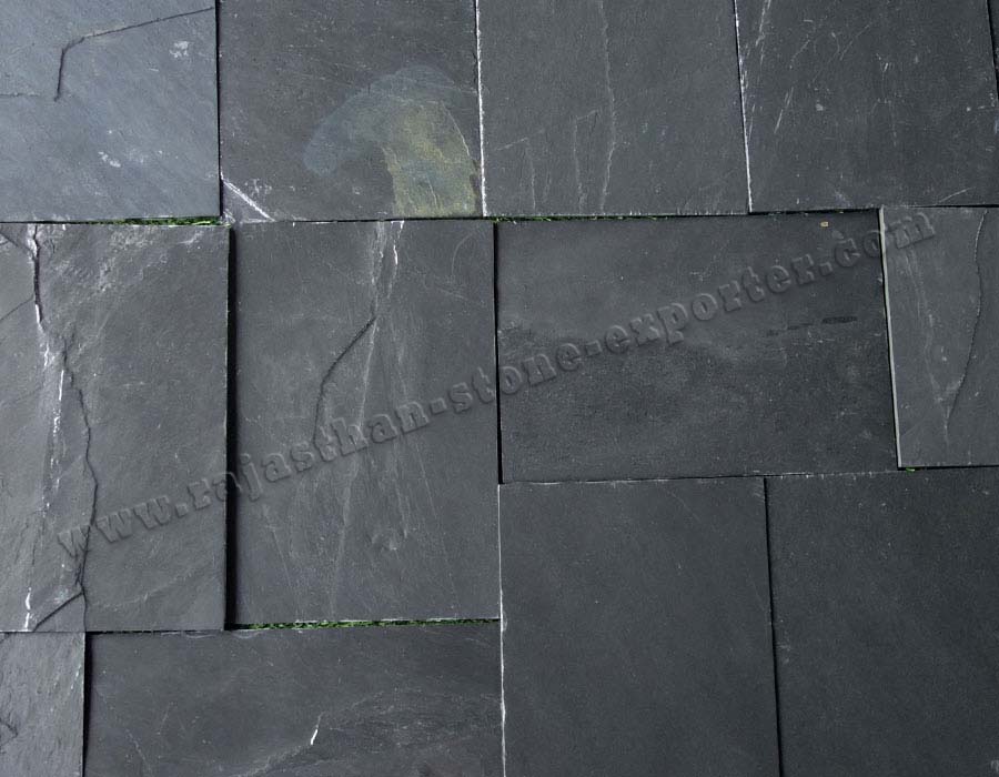 Black Slate Floor Tile Manufacturers India
