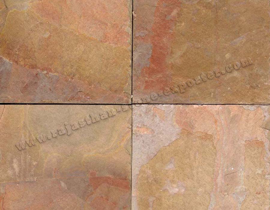 Raja Red Slate Stone Tiles Exporters