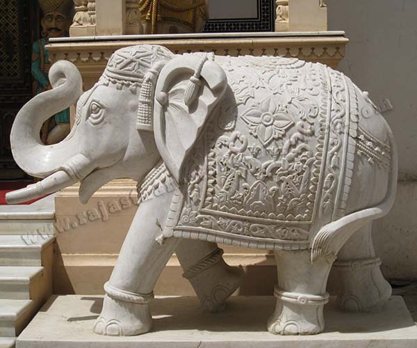 White Marble Elephant Manufacturer India